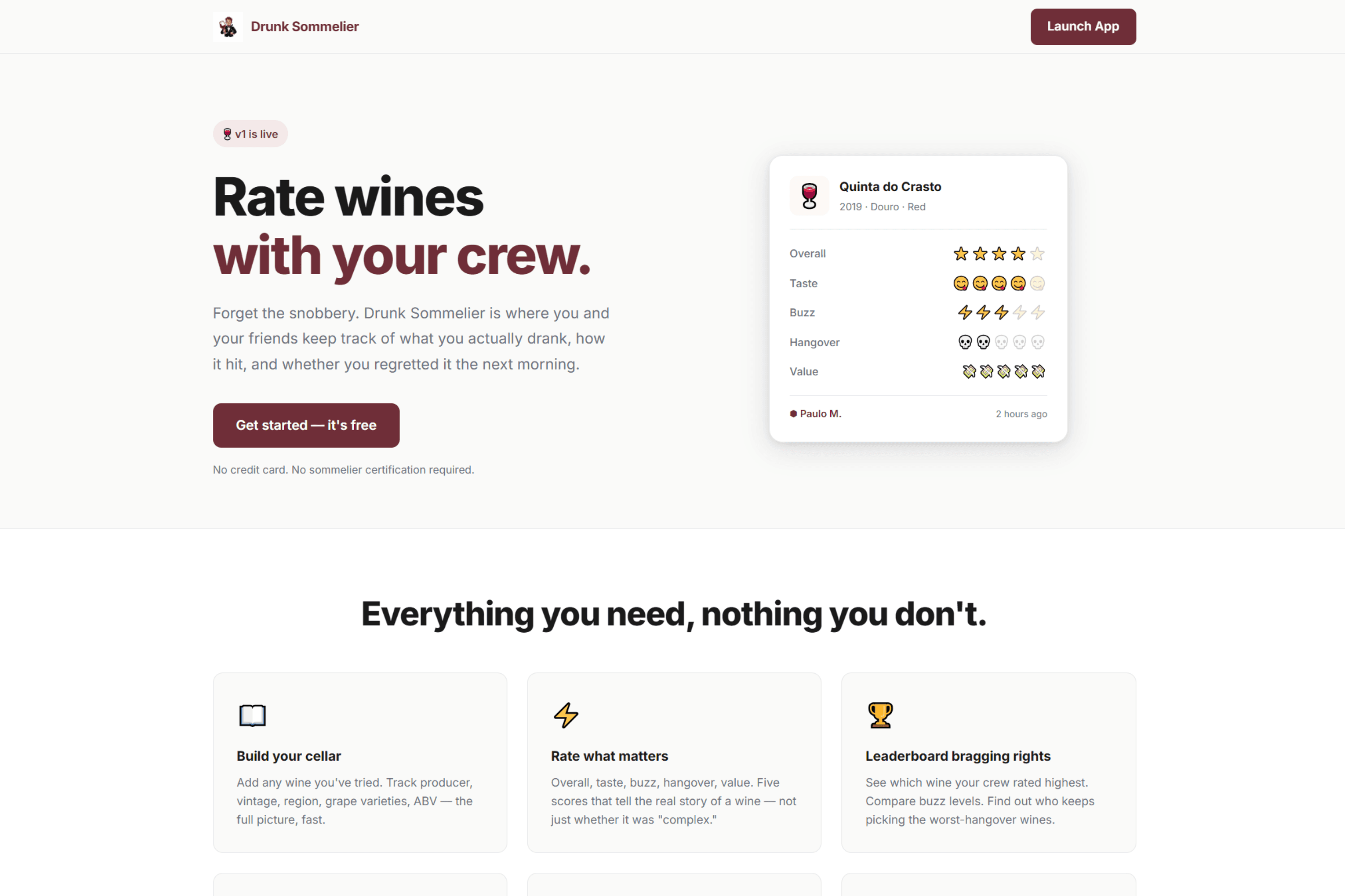 Drunk Sommelier