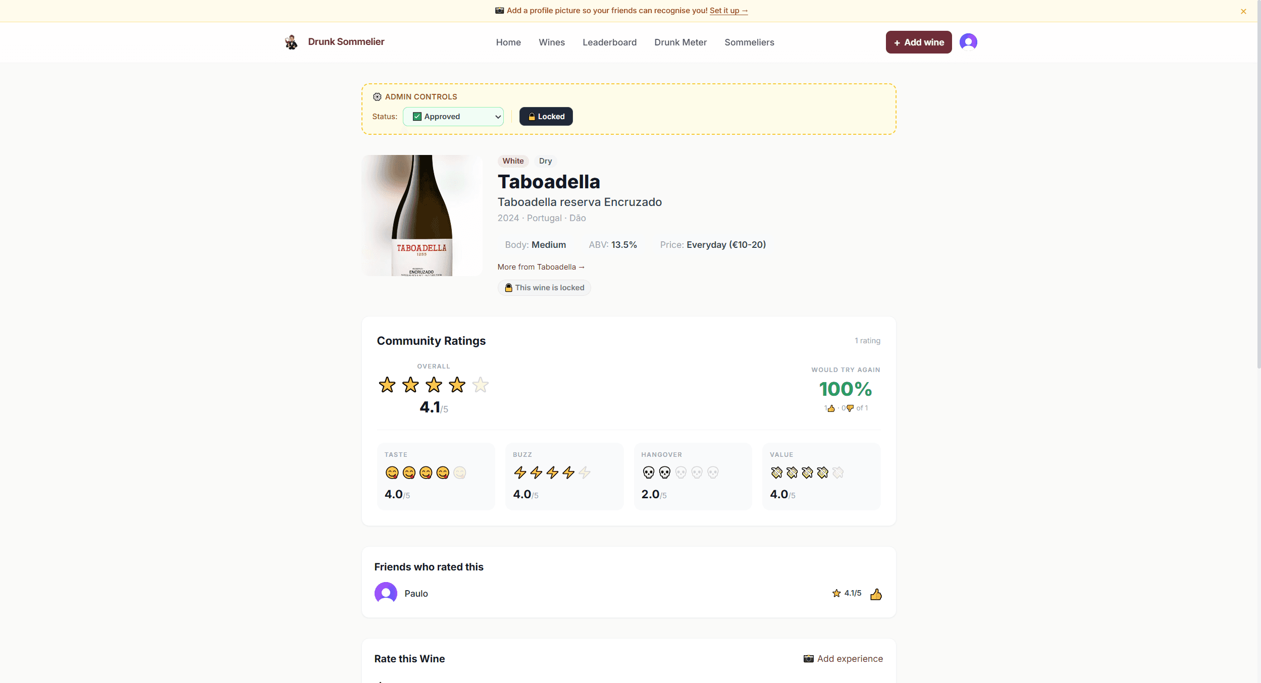 Drunk Sommelier - 1